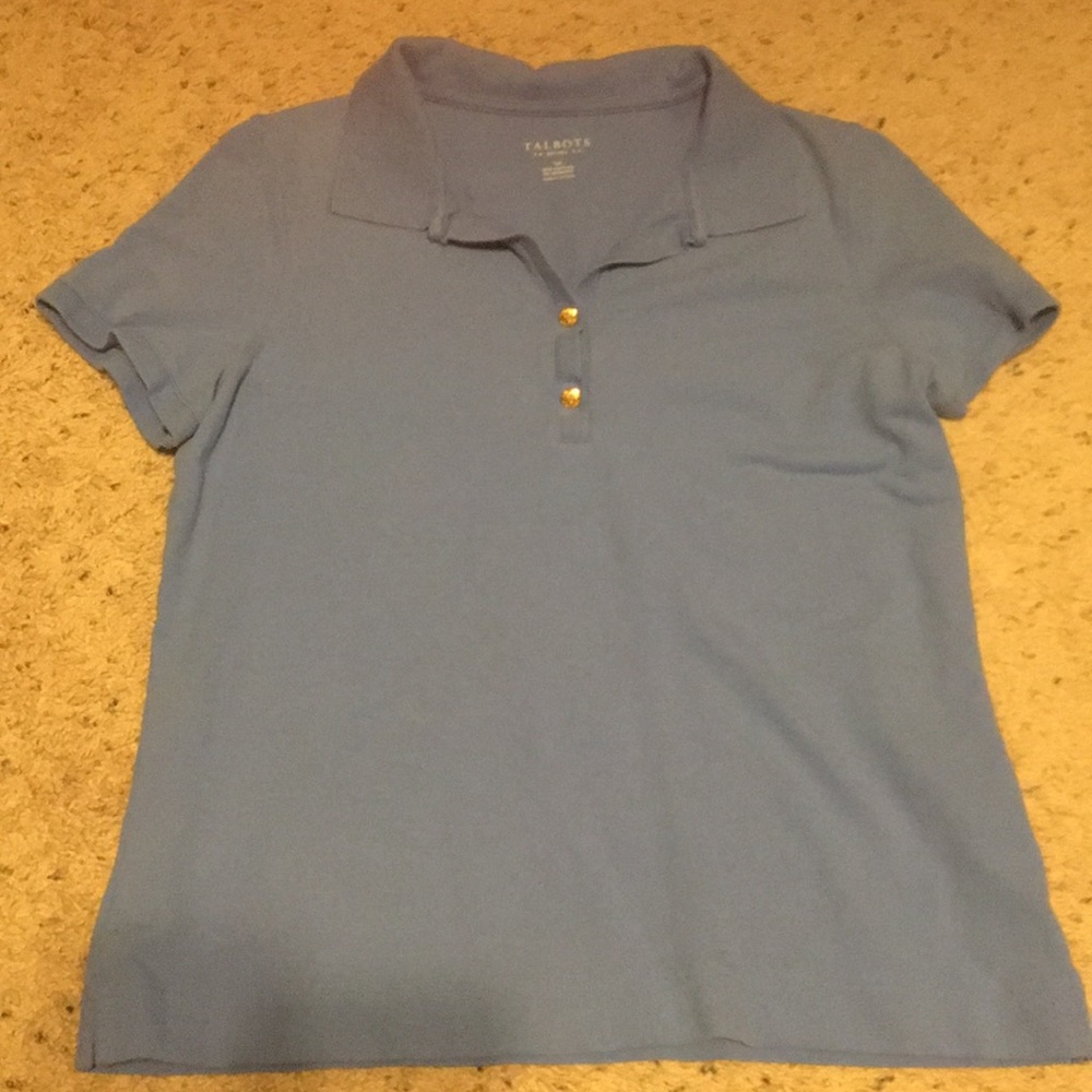 Blue Talbots polo